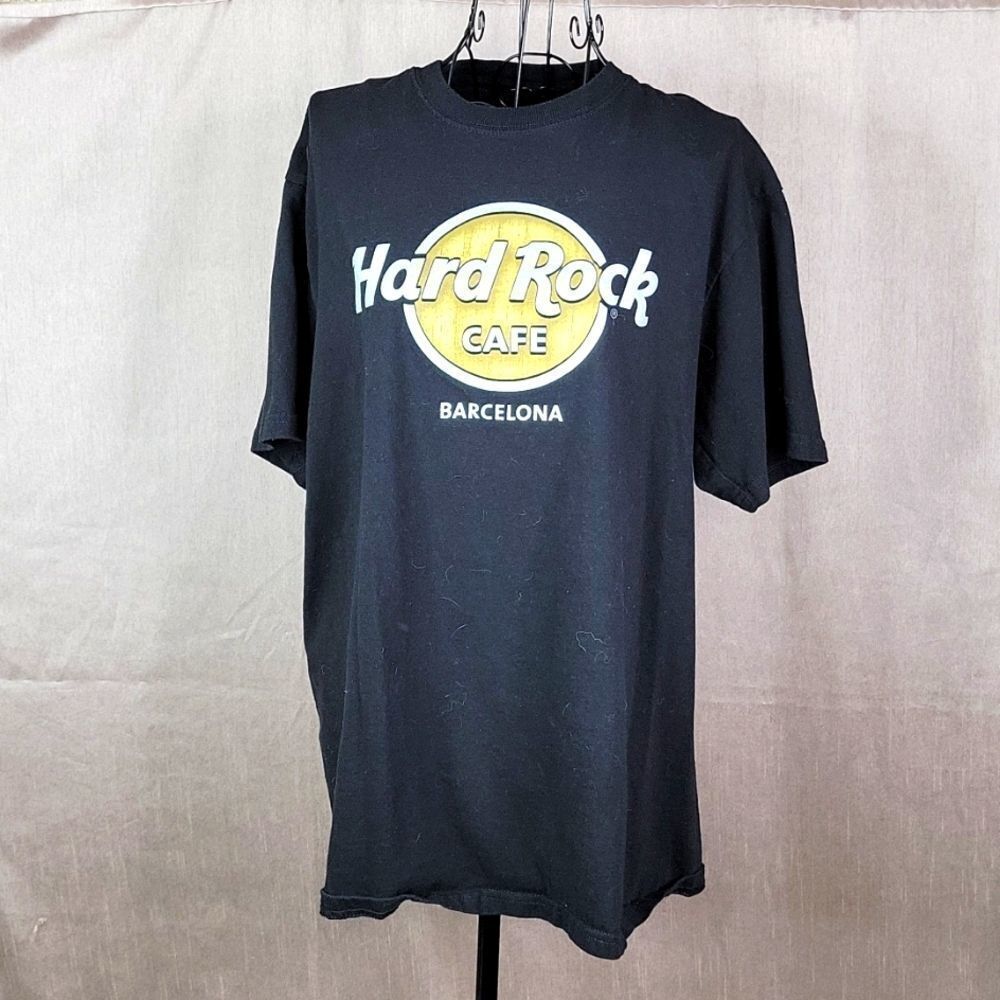 HARD ROCK CAFE Barcelona, Spain Shirt Large